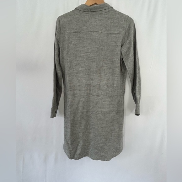 Lou & Grey Size Small Dress Tie at Front Great Condition Gray - Picture 6 of 9